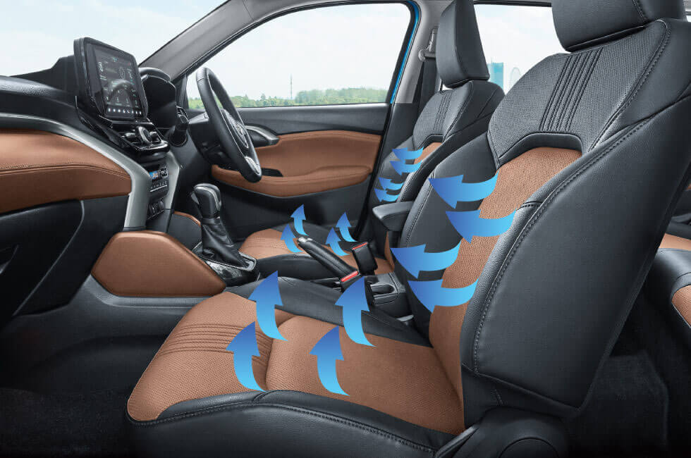 Leather Seats with Ventilation