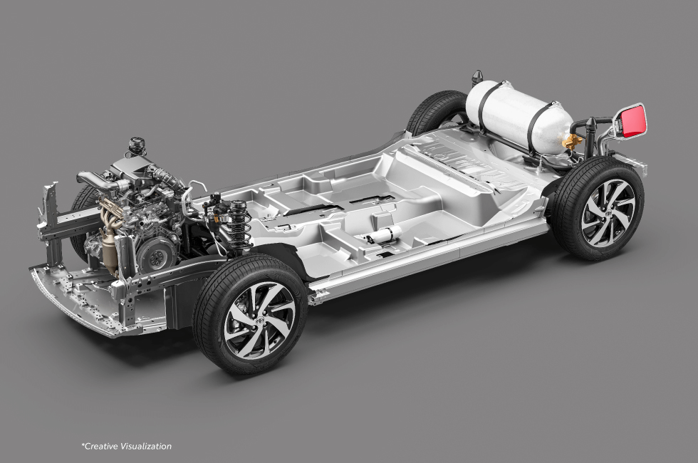 1.5L K series engine with E-CNG technology